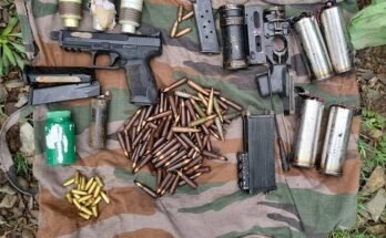 Militants’ Posters, AK-47 Bullets, Pakistani Currency Found in J&K